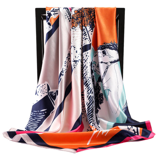 Load image into Gallery viewer, Women&#39;s Silk Scarf
