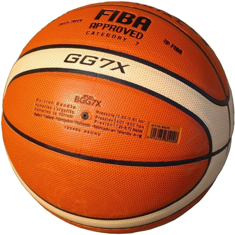 Basketball FIBA Approved Size 7 PU Leather